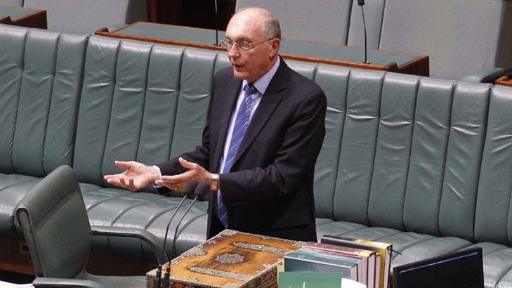 "There are two million people living in western Sydney, that number is likely to double and therefore that area is going to need substantial infrastructure": Warren Truss. Photo: Alex Ellinghausen