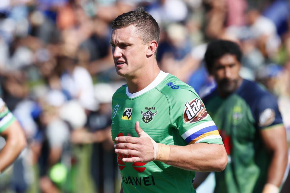 Jack Wighton is preparing to play his first NRL game since being banned last season. Photo: Keegan Carroll © NRL Photos