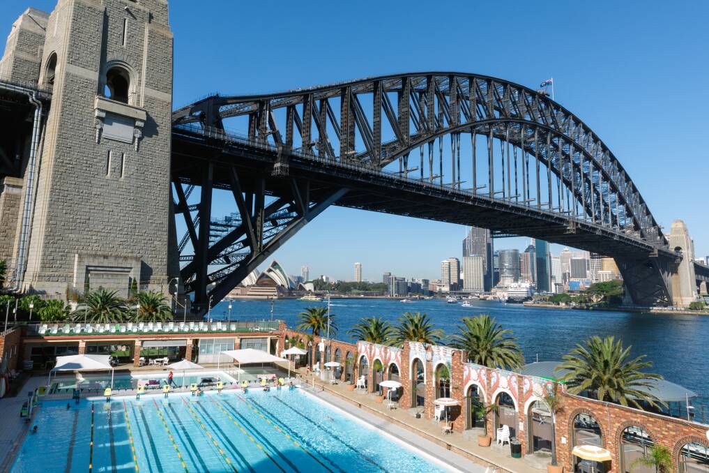 The ageing North Sydney Olympic Pool faces a multi-million-dollar revamp. Photo: Steven Woodburn