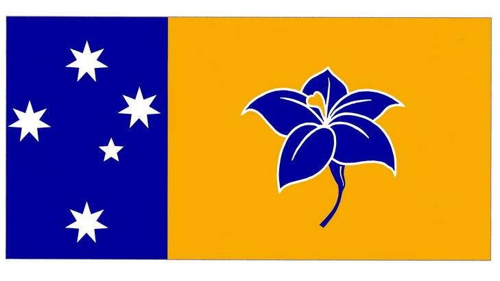 Ivo Ostyn's rejected design(s) for the ACT flag.