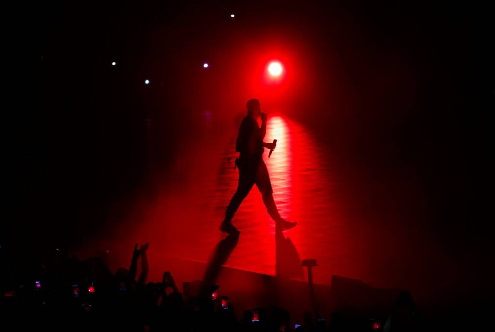 Drake's <i>In My Feelings</i> comes in at number two. Photo: AP