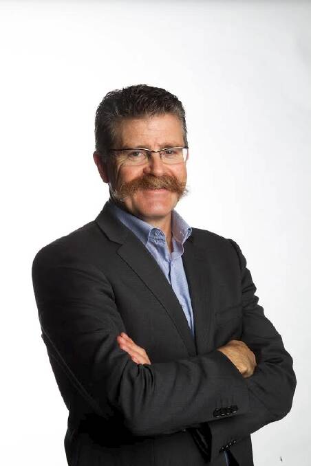 Former editor of The Canberra Times, Michael Stevens.