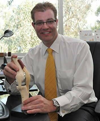 Canberra orthopaedic surgeon Dr Richard Hocking. Photo: Photo from www.capitalortho.com.