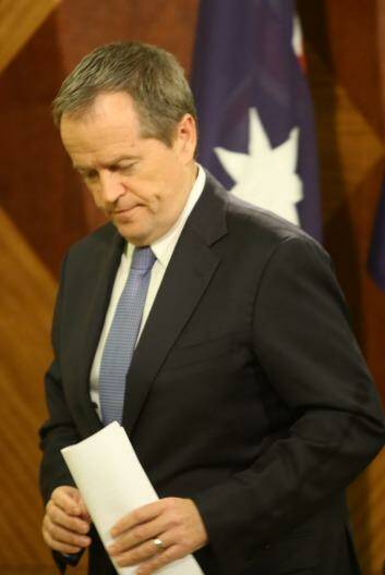 "This has been deeply distressing for my family": Bill Shorten. Photo: Angela Wylie