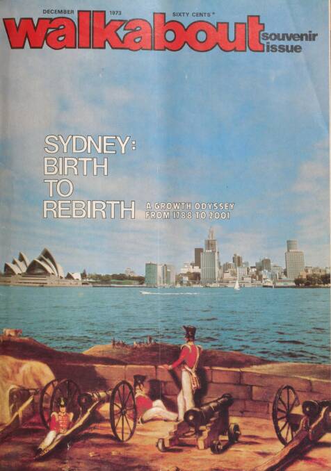 The cover of <i>Walkabout</i> magazine in December 1973. Photo: National Library