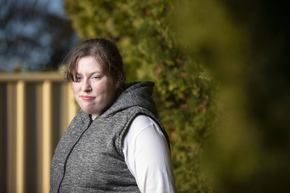 Charlotte Evans is one of the almost 50 employees with disabilities that faces an uncertain future after Human Services ended its mail sorting contract with her employer. Photo: Sitthixay Ditthavong