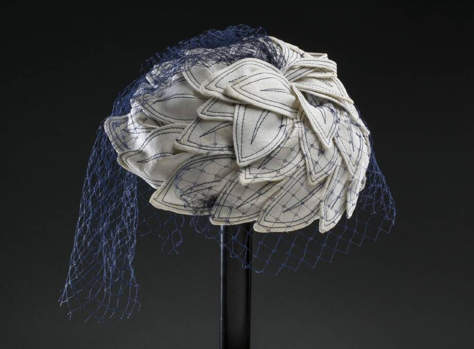 An Andree Pelissier hat of many petals.  Photo: National Museum of Australia