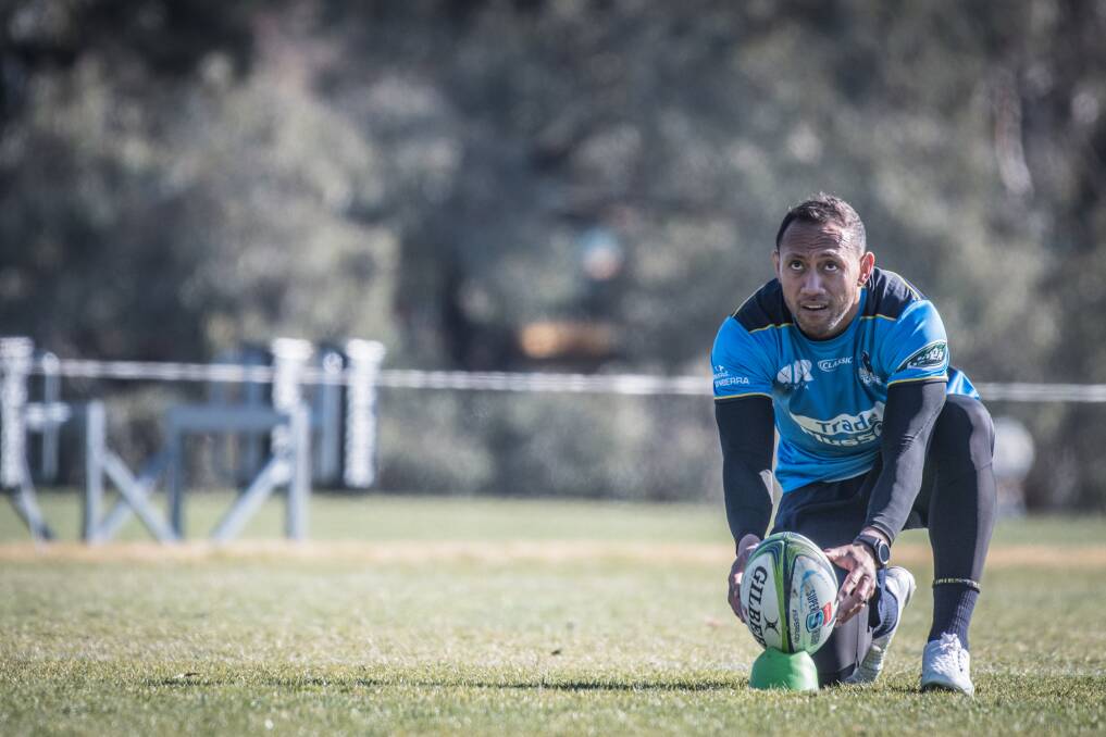Will the game against the NSW Waratahs be Christian Lealiifano's last? Photo: Karleen Minney