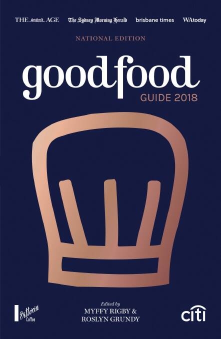 The Good Food Guide 2018. Photo: Fairfax Media