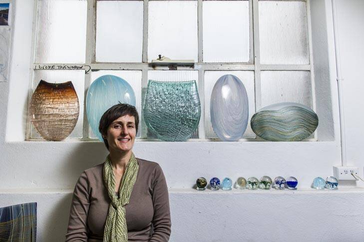 Curbing creativity ... Canberra Glassworks creative director  Clare Belfrage. Photo: Rohan Thomson