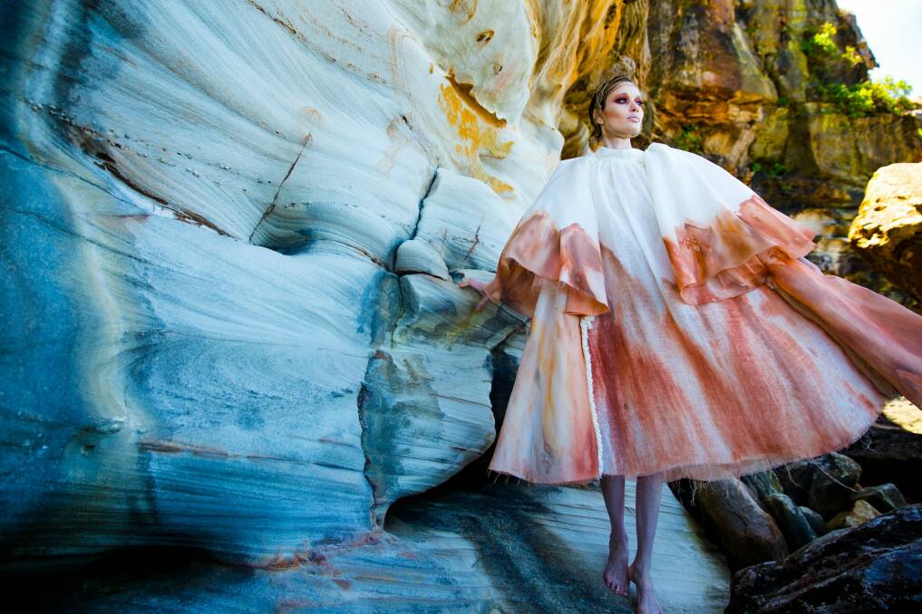 Jessica Van's collection is inspired by the environment, especially Australian flora and fauna. Photo: Natasha Killeen