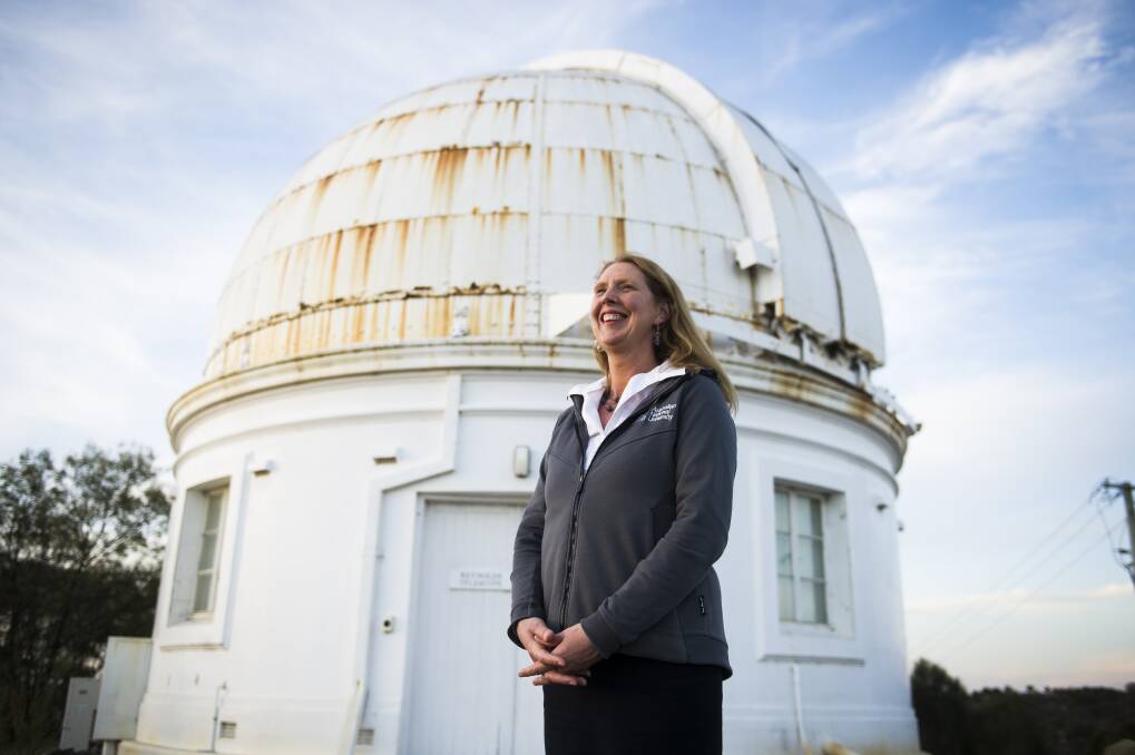 Professor Anna Moore is the head of ANU's new space research group.  Photo: Dion Georgopoulos