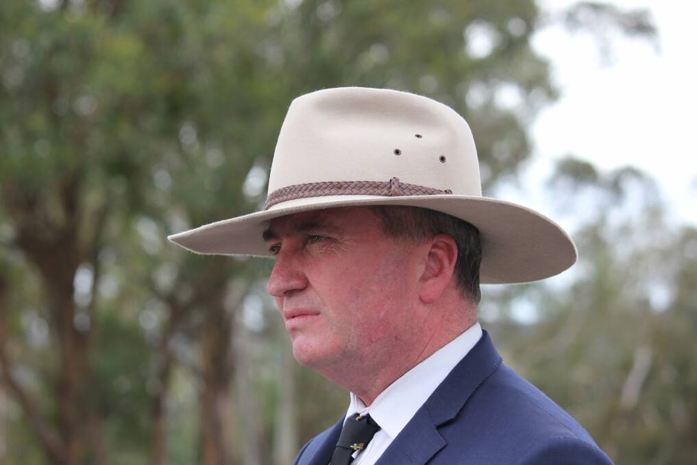 What does the resignation of Barnaby Joyce mean for the APVMA move to Armidale? Photo: Nick Fuller/ Armidale Express