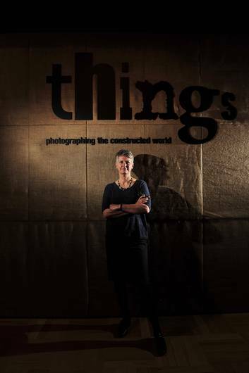 Associate Professor and Curator of the <i>Things: Photographing the Constructed World</i> exhibition Helen Ennis at the National Library of Australia. Photo: Jay Cronan