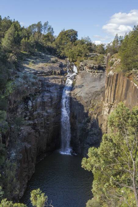Gininderra Falls has been called "the jewel in the crown" of Canberra. Photo: Jamila Toderas
