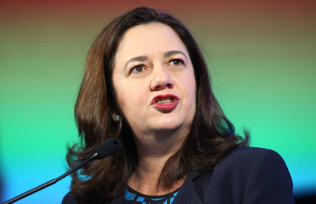 Premier Annastacia Palaszczuk has finally released the 154-page KPMG report into the Queensland public service. Photo: AAP Image/ Jono Searle