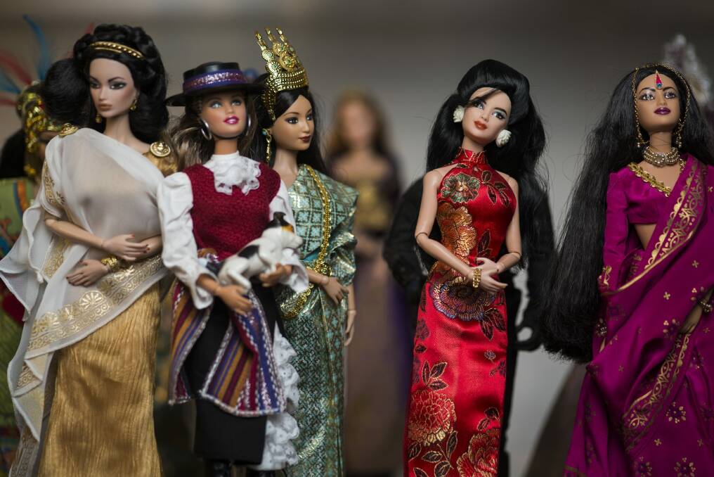 Dolls of the world feature in the collection Photo: Rohan Thomson