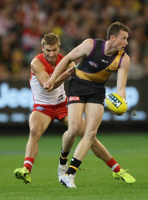 Back: Kieren Jack is expected to return from an ankle injury against Richmond. Photo: Getty