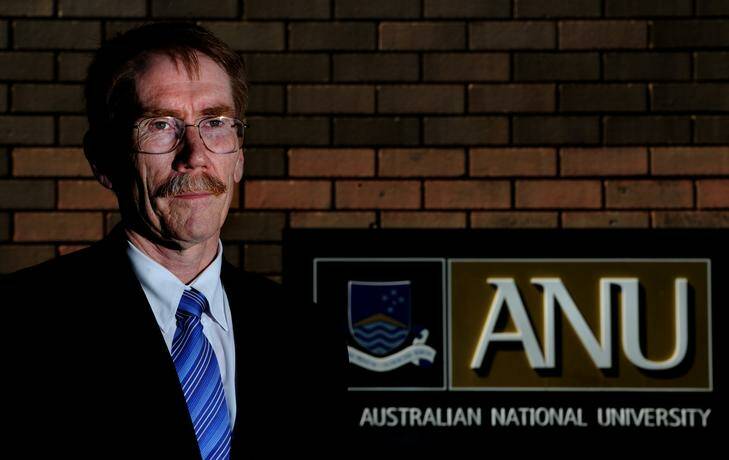 Vice Chancellor of the ANU Professor Ian Young said the institution needs to find 40 million in savings. Photo: Melissa Adams