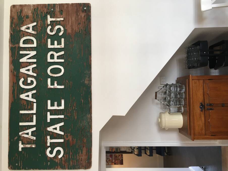 The sign in Provisions Deli, Braidwood. Photo: Tim the Yowie Man