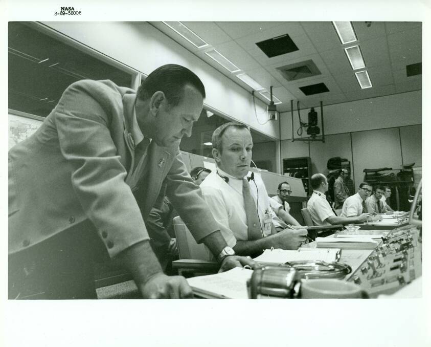 Apollo Mission Control flight director Gerry Griffin. Photo: Supplied