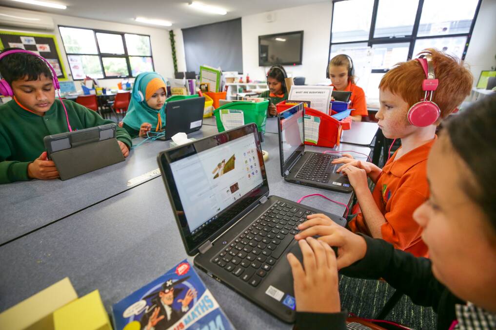 Clayton North Primary School was among those to sign up for NAPLAN online testing this year. Photo: Jason South
