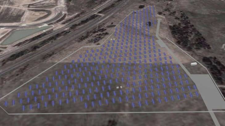 Solar Farm Proposed Site Mugga Lane Monaro Highway. Photo: actjuliette.dudley