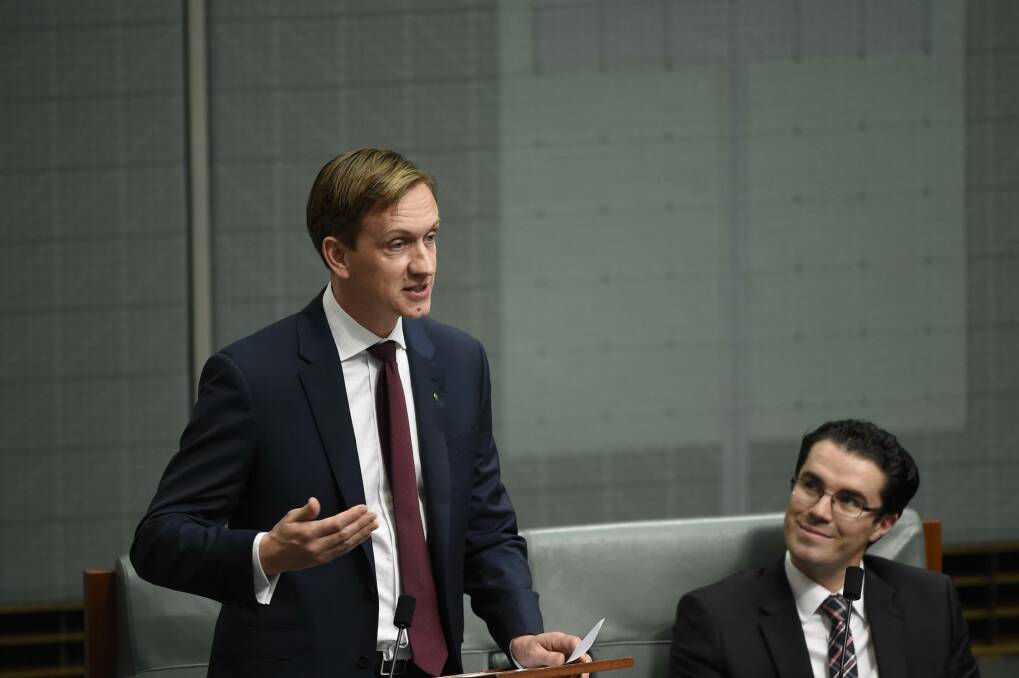 Labor MP Julian Hill has written to the ACCC asking it to investigate the behaviour of the big four accounting firms. Photo: Alex Ellinghausen 