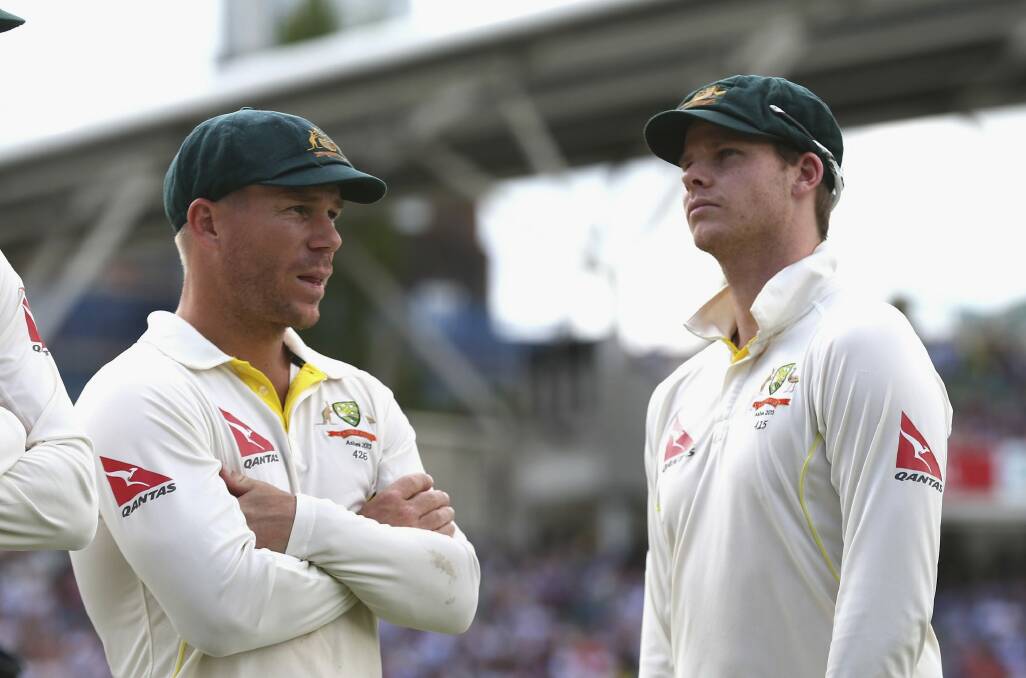 Safe bets: Dave Warner and Steve Smith.  Photo: Getty Images