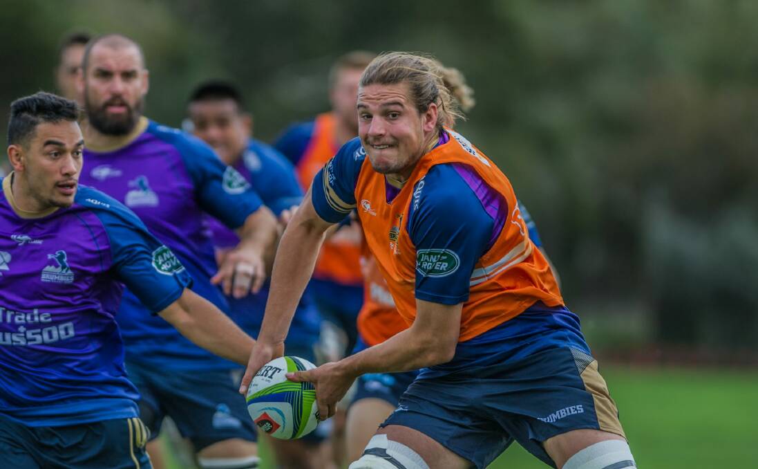 Ben Hyne will play his first game in 10 months when he returns for the Tuggeranong Vikings on Saturday. Photo: Karleen Minney