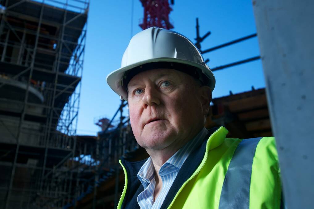 Under fire: Fair Work Building and Construction chief Nigel Hadgkiss.  Photo: Simon Schluter