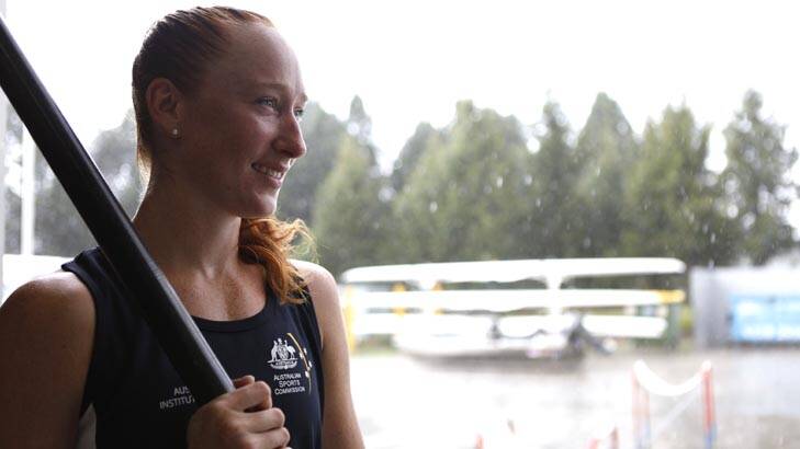 Canberra athlete Sarah Cook hopes a switch from rowing to sailing will reinvigorate her. Photo: Katherine Griffiths