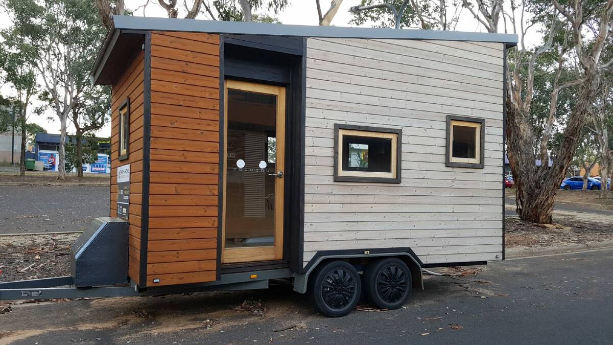 The tiny house stolen from Mitchell. Photo: Smartdeck