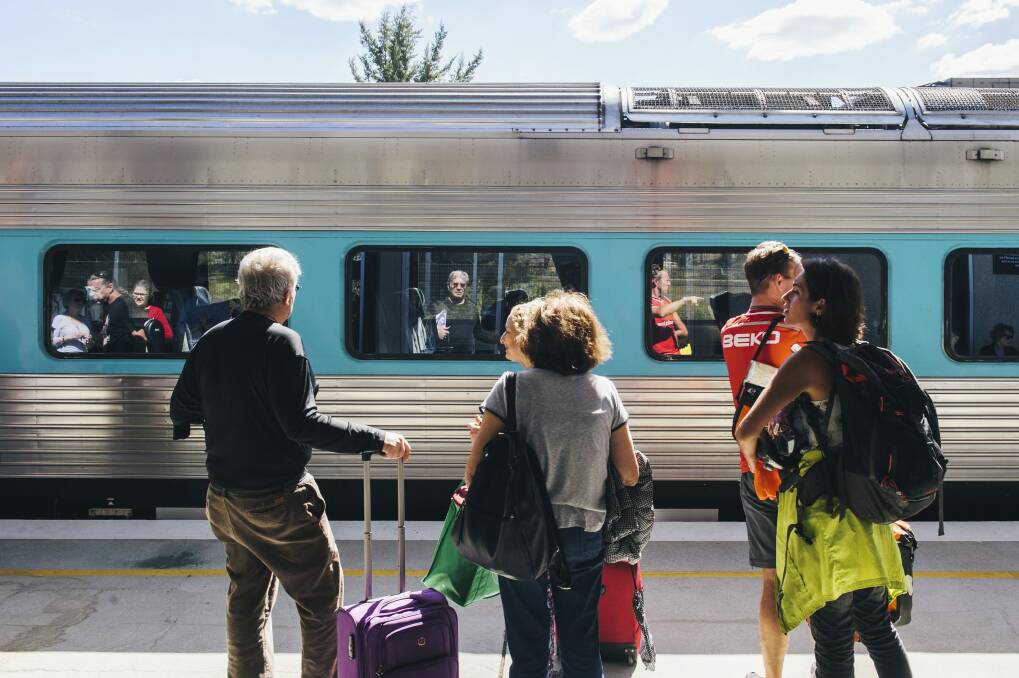Twelve regional NSW railway stations will soon be unmanned and others, including Canberra, face staffing cuts. 
 Photo: Rohan Thomson