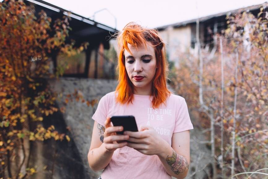 You're probably not addicted to your smartphone. But you should still cut down use. Photo: Stocksy