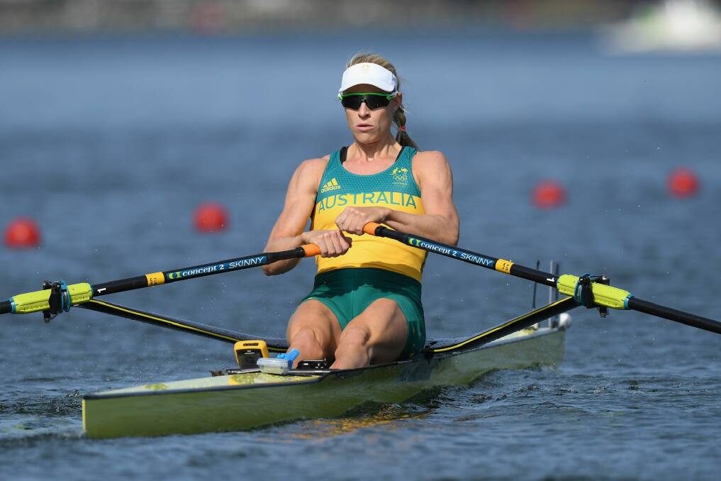 Gold medal winner Kim Brennan is an inspiration to her younger compatriots. Photo: Getty Images
