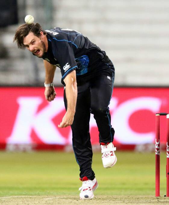 Mitch McClenaghan opted not to renew his contract with New Zealand Cricket. Photo: AP