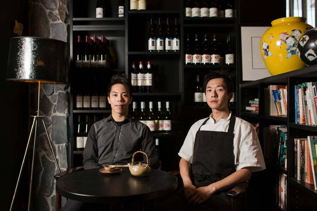 Chairman and Yip manager John Chow and head chef Andy Ho.  Photo: Jamila Toderas