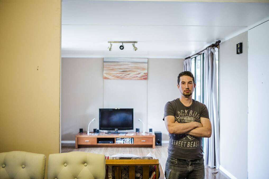Daniel Gray had intentions to sell his asbestos house, and had carried out renovations prior.  Photo: Jamila Toderas
