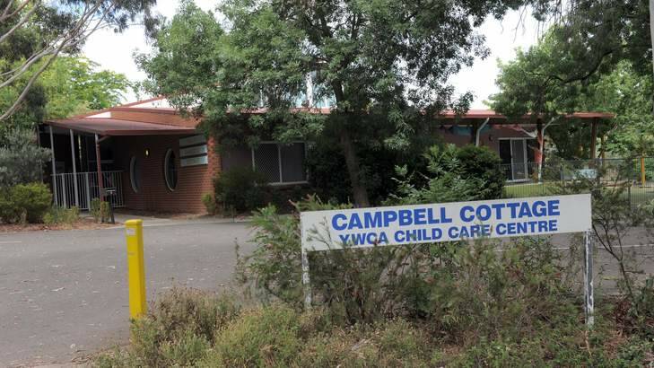 The Campbell Cottage YWCA Child Care Centre. Photo: Graham Tidy
