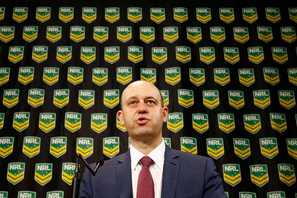 CEO Todd Greenberg has said the NRL will consider a change to the rules governing the preliminary final. Photo: Getty Images