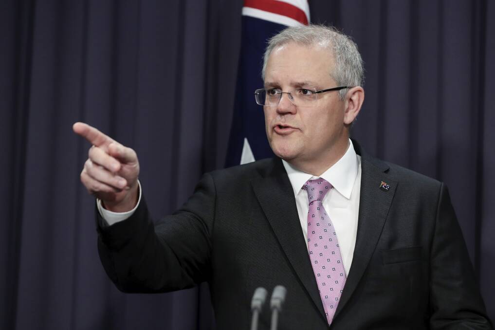 Prime Minister Scott Morrison is considering a change to long-standing policy on Jerusalem. Photo: Alex Ellinghausen