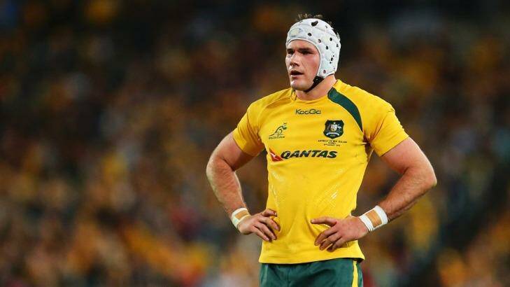 Ben Mowen, who took over as Wallabies captain last year, is moving to France. Photo: Getty Images