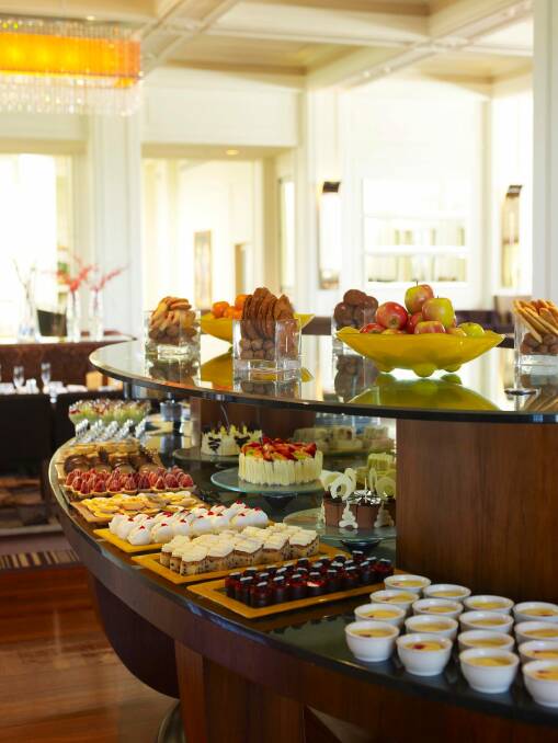 Refined: The Hyatt Hotel takes tea time seriously.