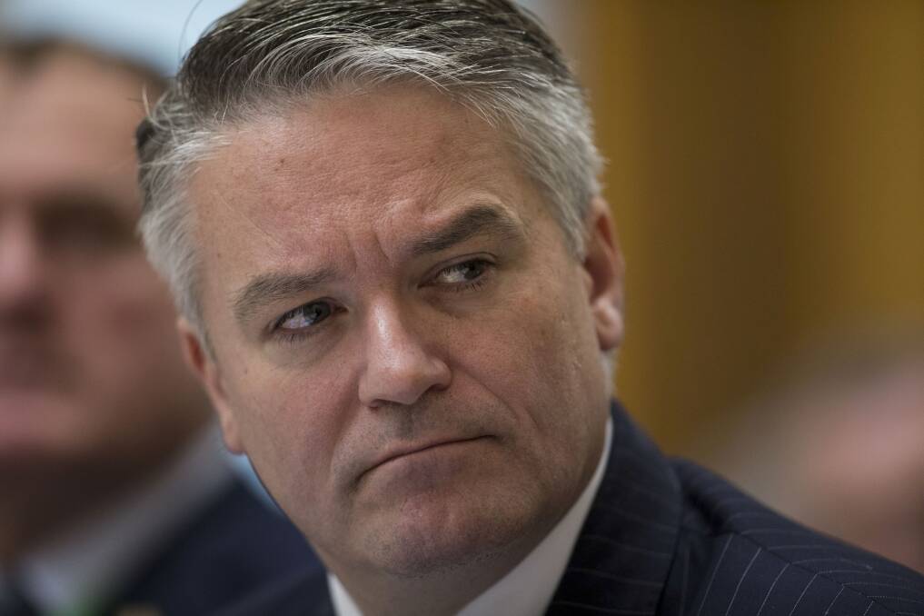 Senator Mathias Cormann is the new minister in charge of the public service. Photo: Dominic Lorrimer