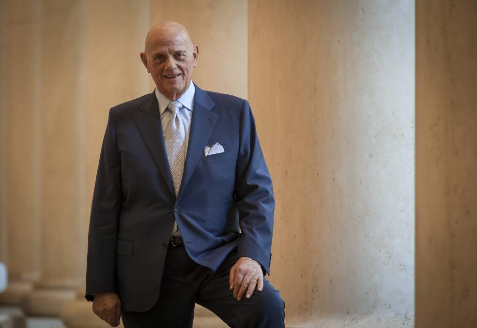 Solomon Lew's Premier Investments is pursuing Myer over its poor performance, but one of its directors remains on the financially distressed Village Roadshow. Photo: Eddie Jim