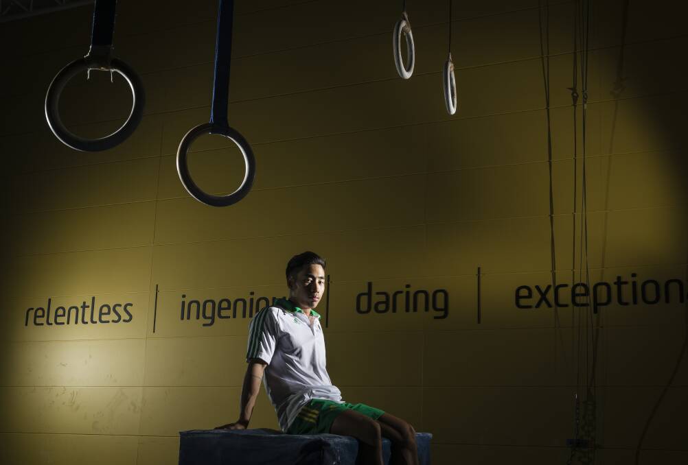 Chris Remkes is one of only two athletes using the 35-year-old AIS facility. Photo: Sitthixay Ditthavong