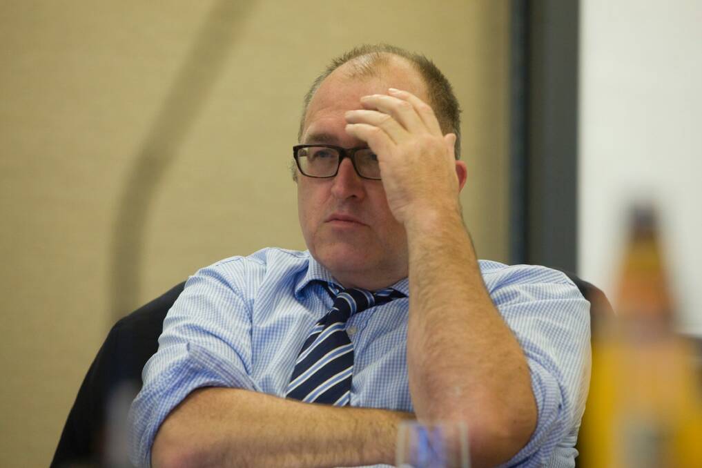 Committee for Sydney head Tim Williams helped Mr Barr develop his vision for the future.  Photo: Michele Mossop