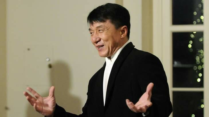 Actor Jackie Chan. Photo: JONATHAN ERNST