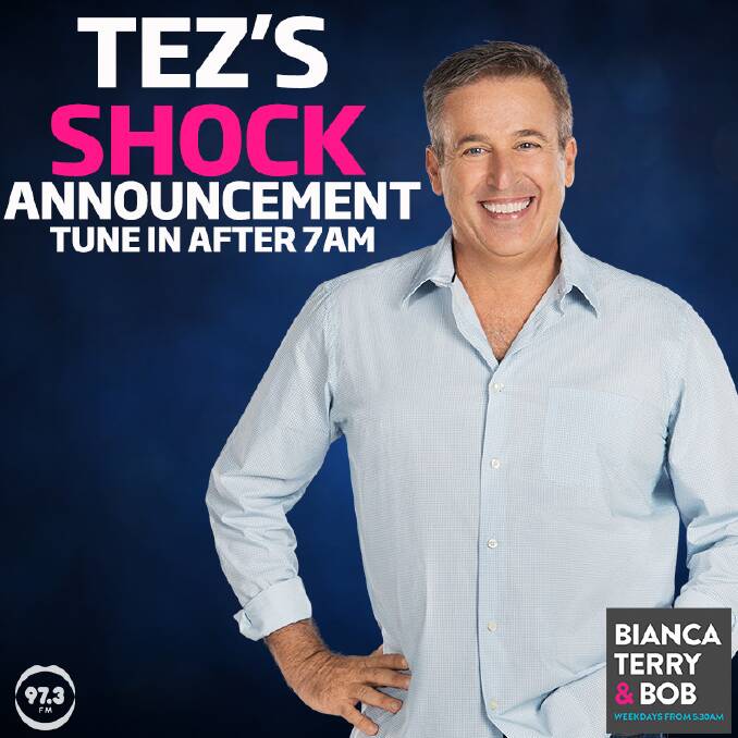 Terry Hansen announced he was leaving Brisbane radio station 97.3FM due to health concerns. Photo: 97.3FM/Facebook